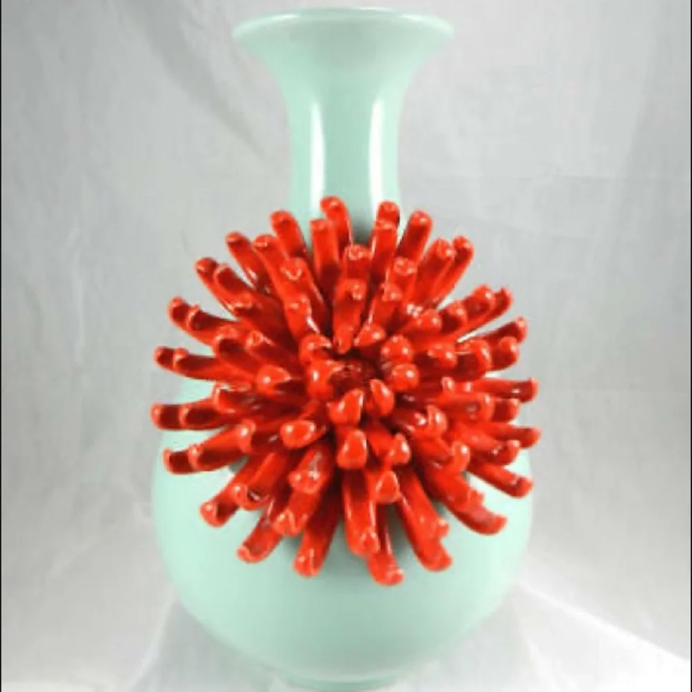 Anthropologie Chrysanthemum Vase